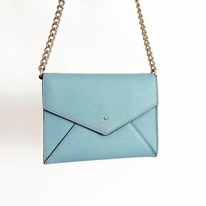 kate spade cedar street monday envelope cross body blue